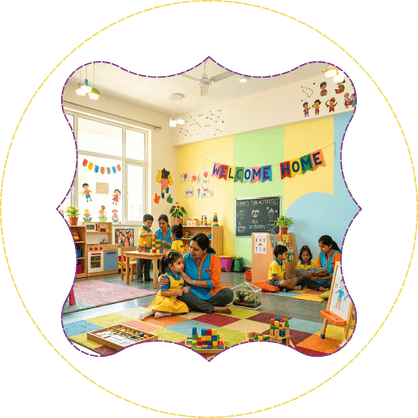 Emotional Support & Separation Anxiety - Play and Pre Shcool in Prashant Vihar Rohini